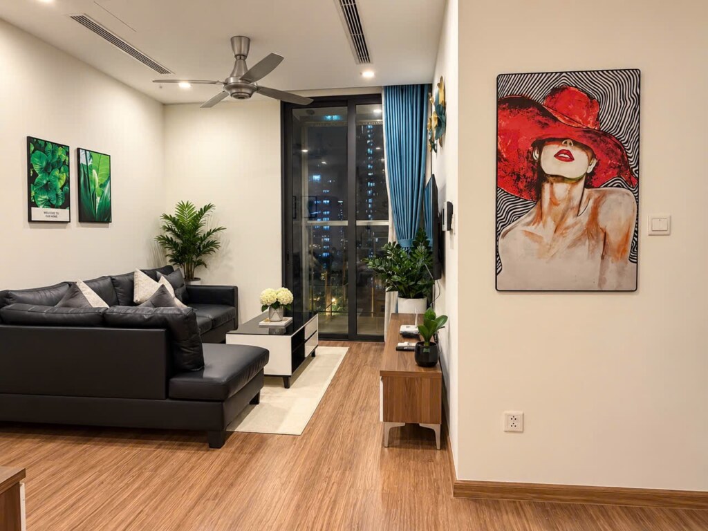 Fully Furnished 1 Bedroom Apartment For Rent At Vinhomes Skylake 439 01